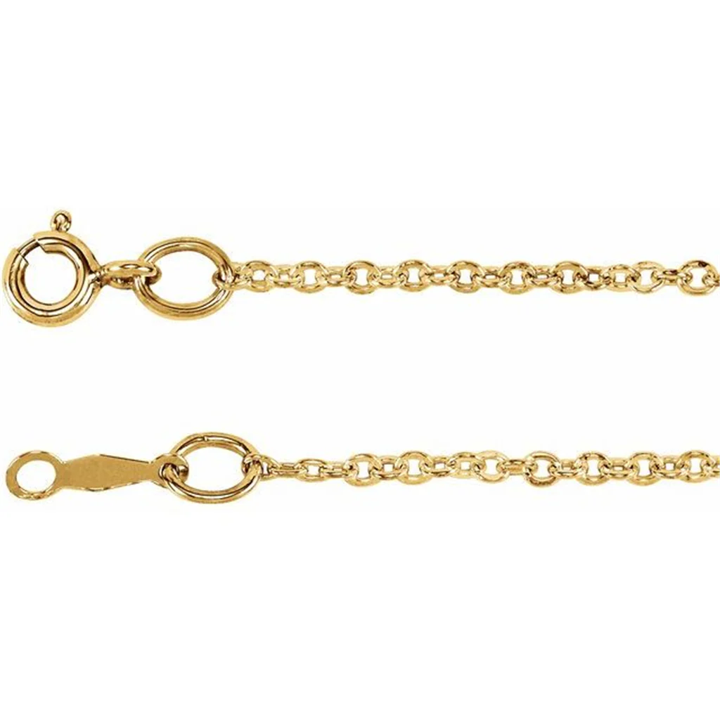 Gold Filled Cable Chain Necklace