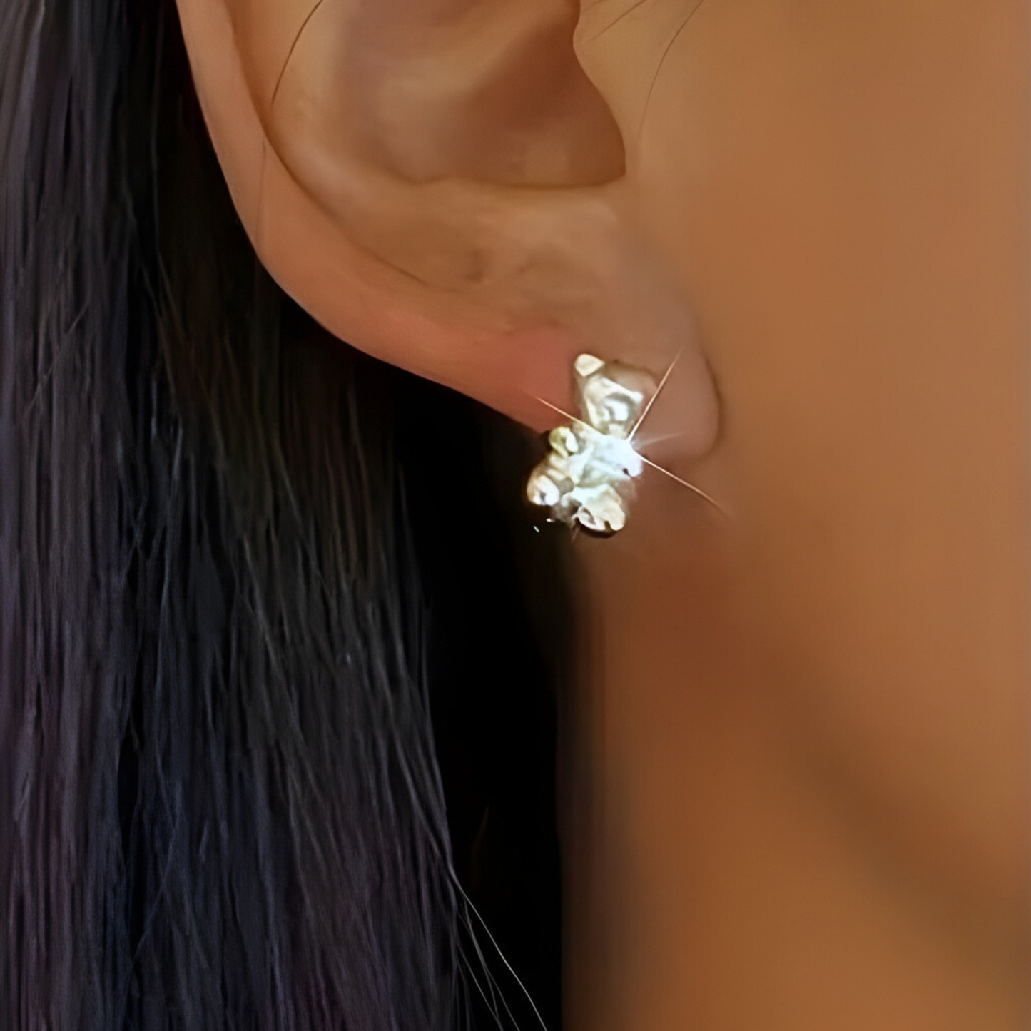14K Vermeil Gummy Bear Earrings