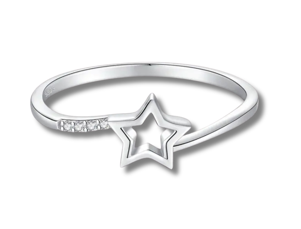 Sterling Silver Wishing Star Ring