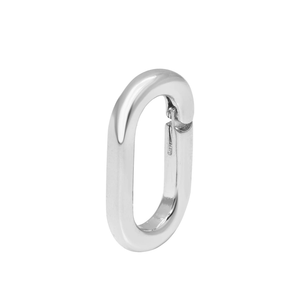 Sterling Silver Push Clasp Charm Enhancer