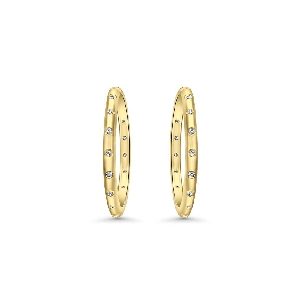 14K Vermeil Hoop Earrings