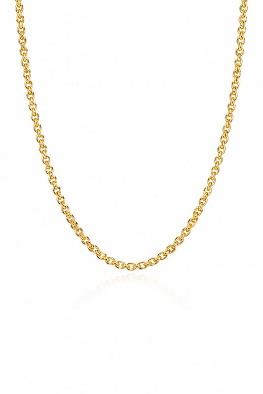 14K Gold Filled Classic Cable Chain Necklace
