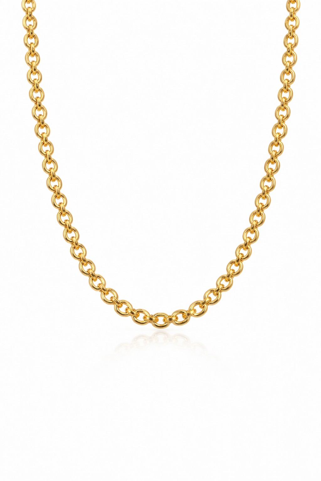 14K Gold Filled Rolo Chain Necklace