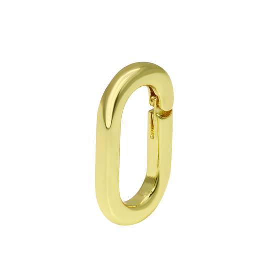 18K Vermeil Push Clasp Charm Enhancer