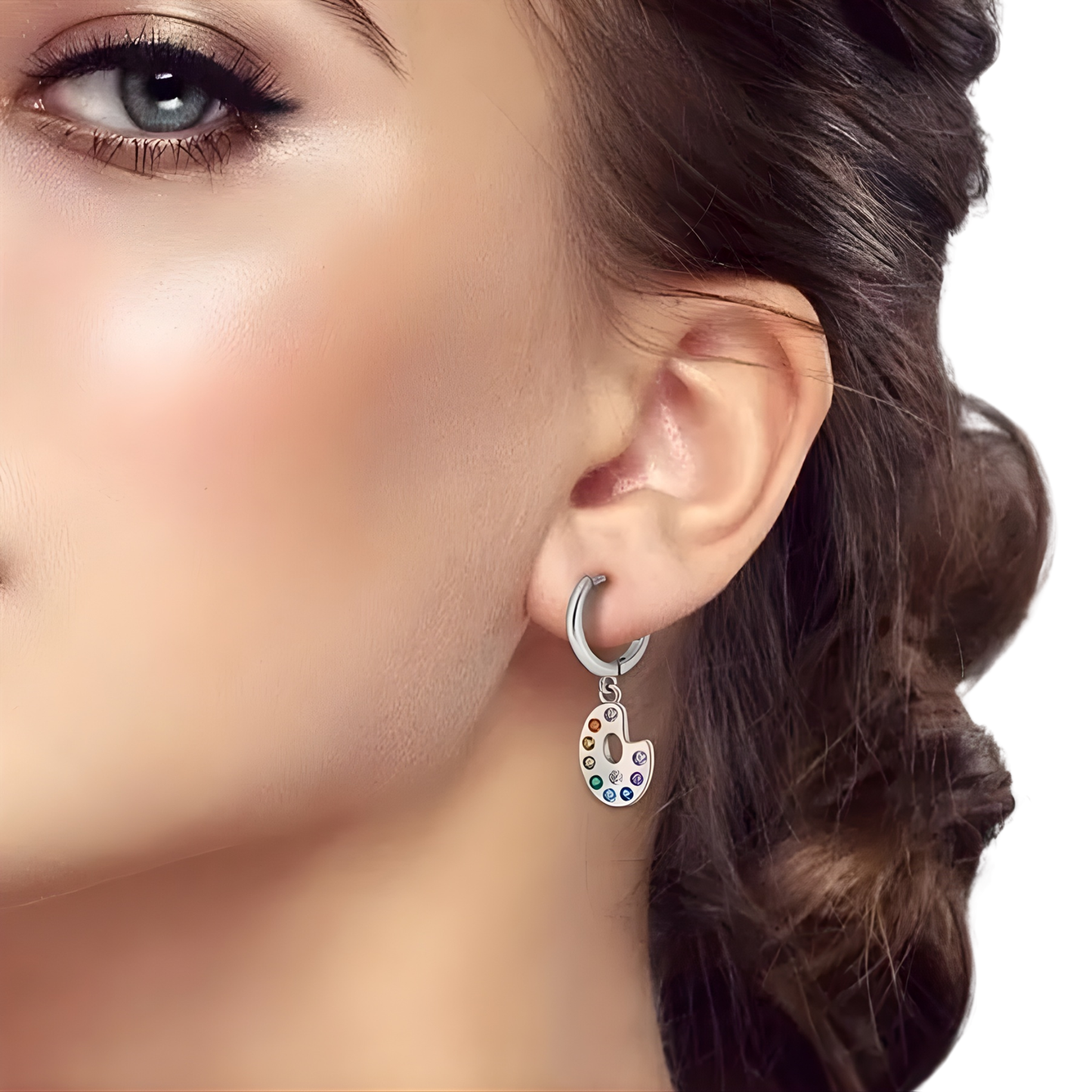 Sterling Silver Artist Earrings