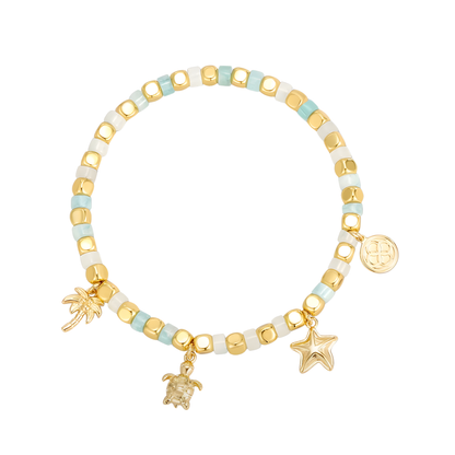 Beach Vibes Beaded Bracelet