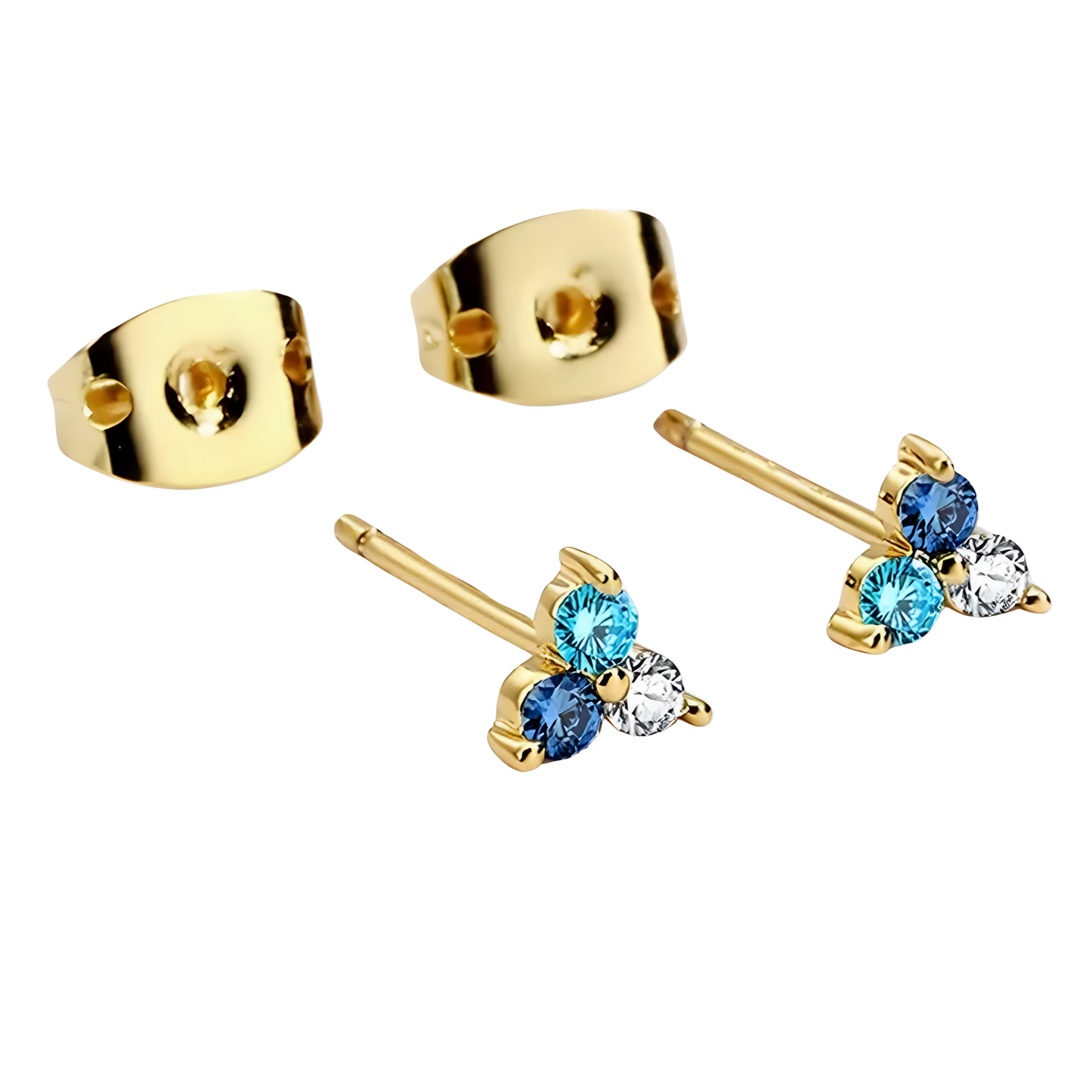 14K Vermeil Morgan Studs