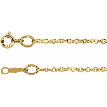 Gold Filled Cable Chain Necklace