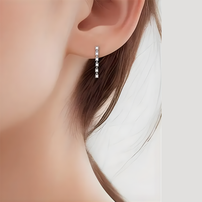 Sterling Silver Chandelier Earrings