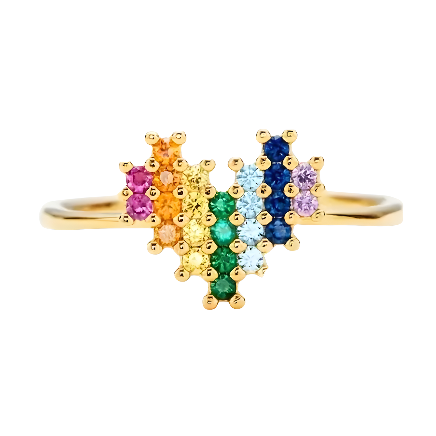 14K Vermeil Love Pop Ring