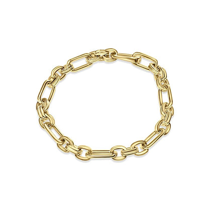Gold Vermeil Stacey Link Bracelet