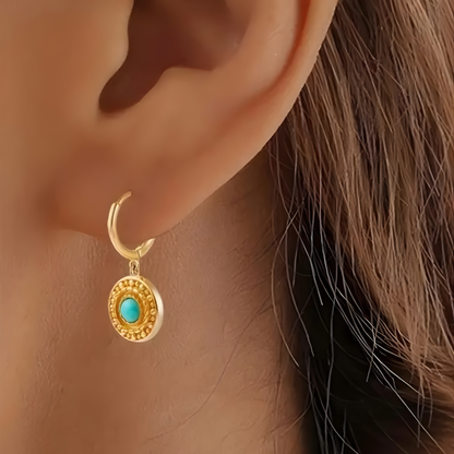 14K Vermeil Azure Earrings