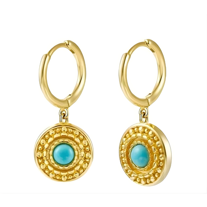 14K Vermeil Azure Earrings