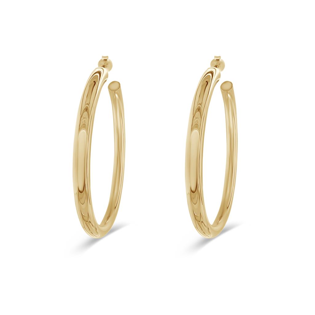 14K Vermeil Hoop Earrings