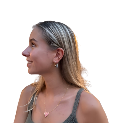 Gold Plated Kathy Geometric Hoop Earrings