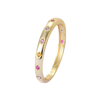 Gold Vermeil Dani Starburst Ring