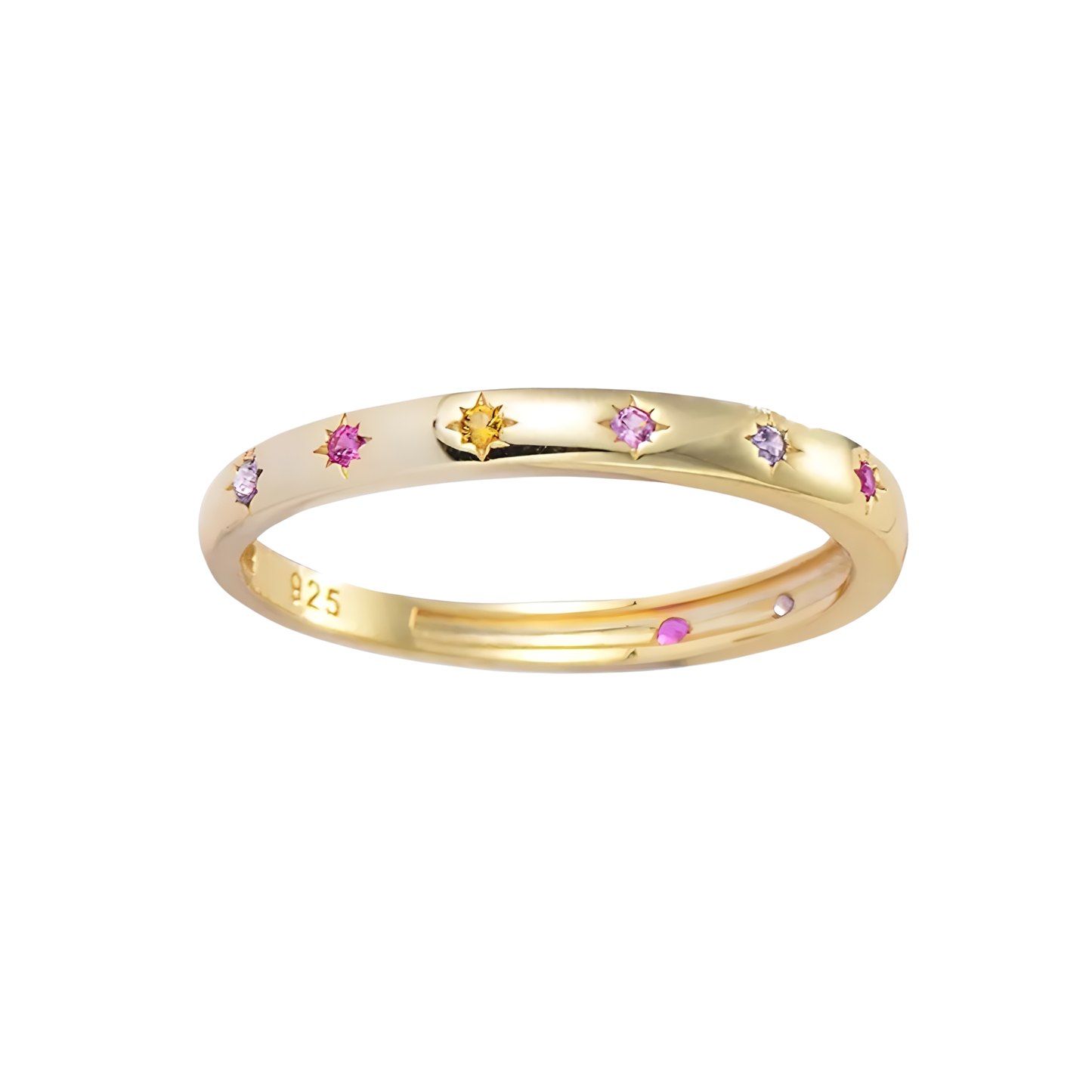 Gold Vermeil Dani Starburst Ring