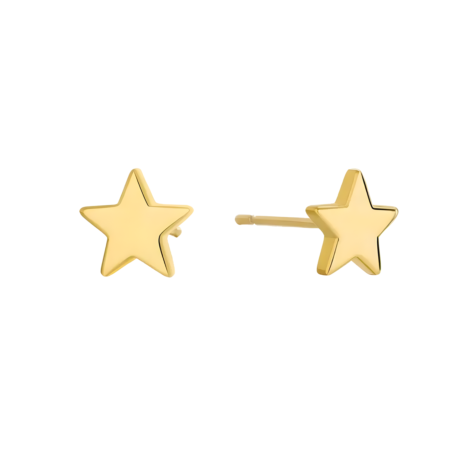 Gold Vermeil Amanda Star Earrings