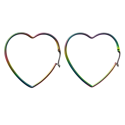 Heart Electric Hoops