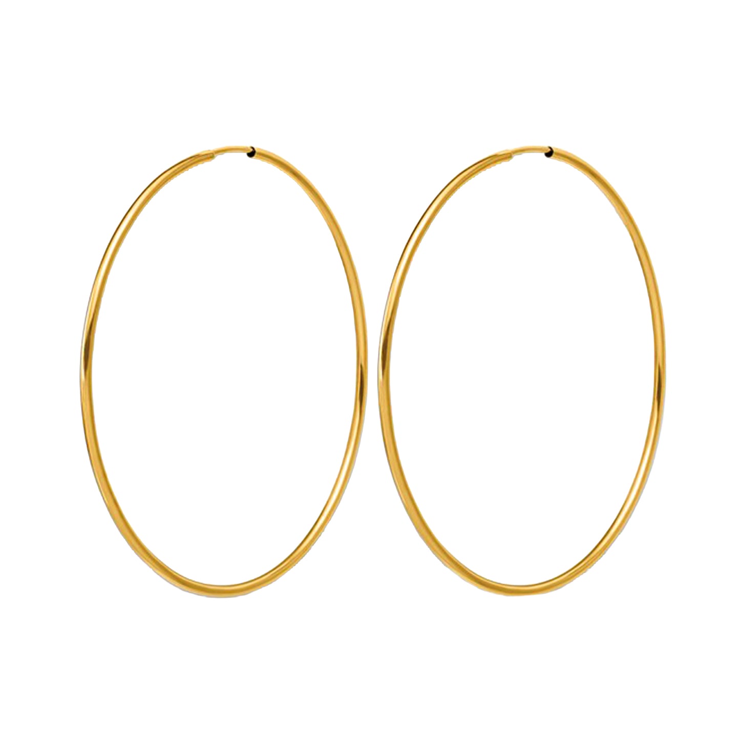 Gold Filled Small (12mm) Endless Hoop Earrings