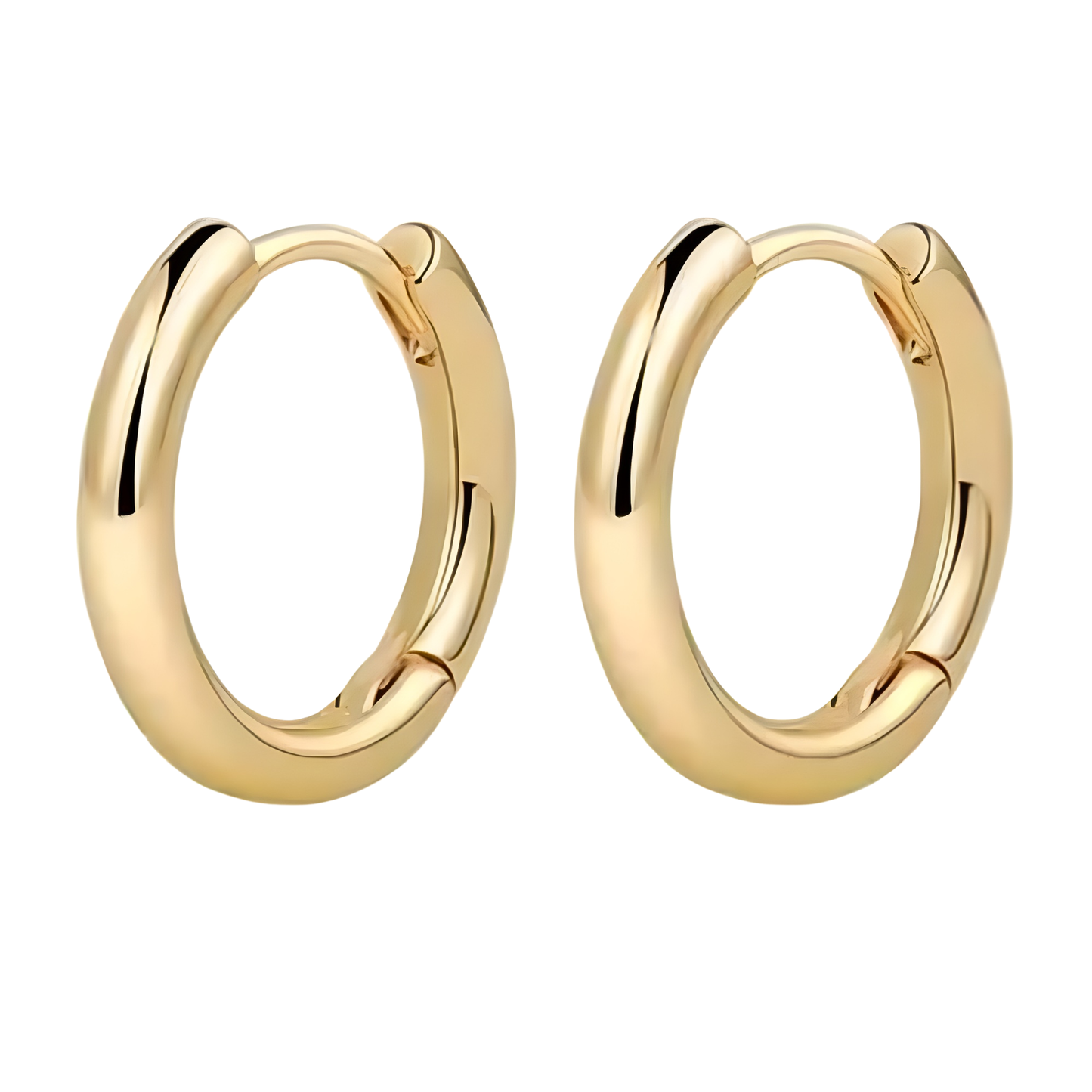 Gold Vermeil Maya Huggie Hoop Earrings