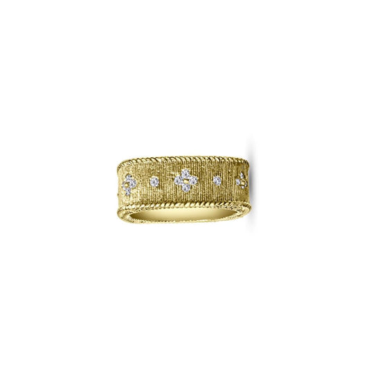 14K Vermeil Brushed Antique Ring