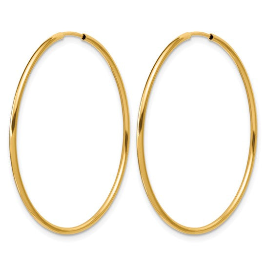 Gold Filled Small (12mm) Endless Hoop Earrings