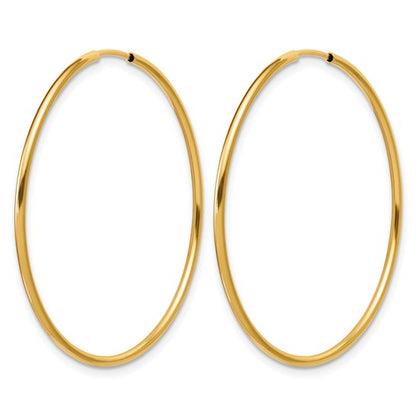 Gold Filled Small (12mm) Endless Hoop Earrings