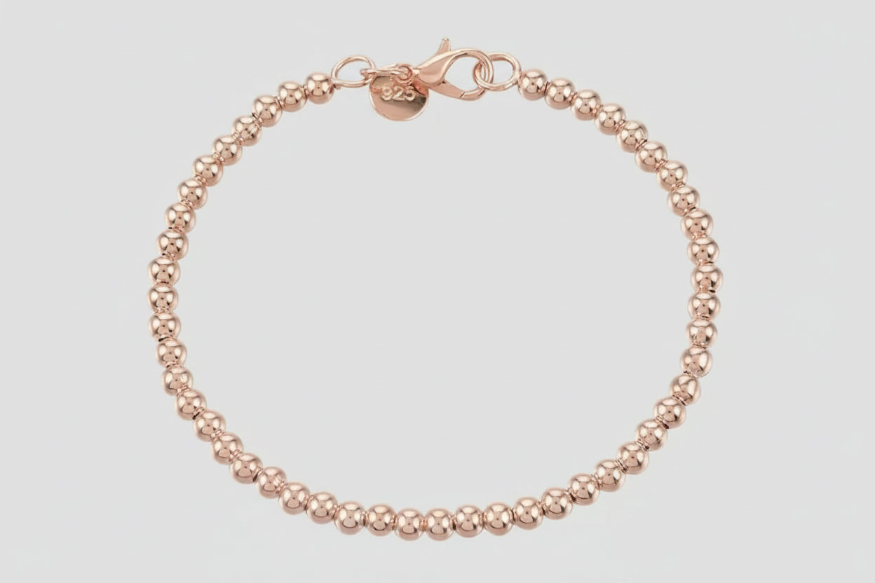 Gold Vermeil Beaded Bracelet