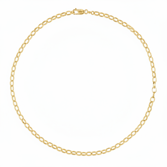 Gold Filled Rolo Chain Necklace