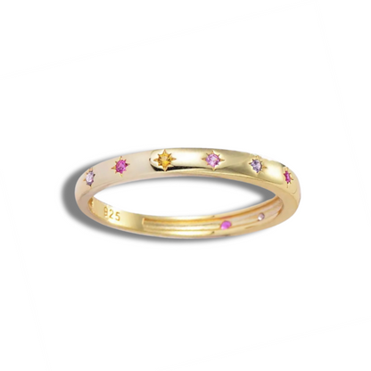 Gold Vermeil Dani Starburst Ring