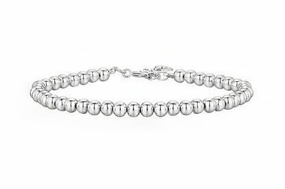 Sterling Silver Beaded Bracelet