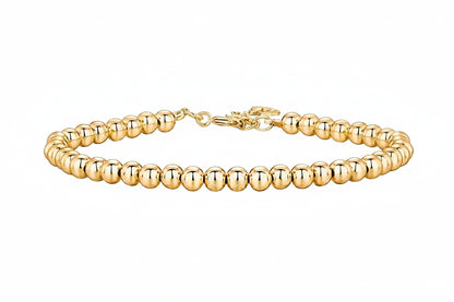 Gold Vermeil Beaded Bracelet