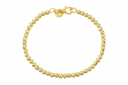 Gold Vermeil Beaded Bracelet