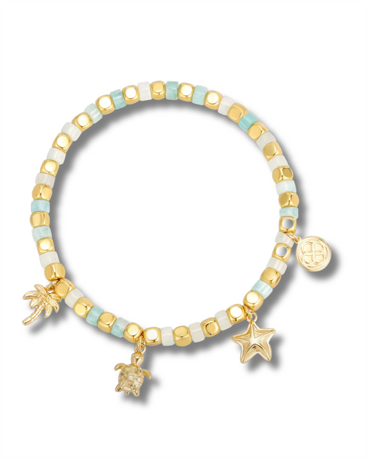 Beach Vibes Beaded Bracelet