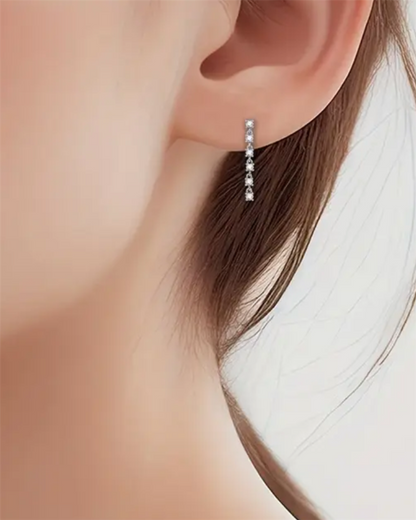 Sterling Silver Chandelier Earrings
