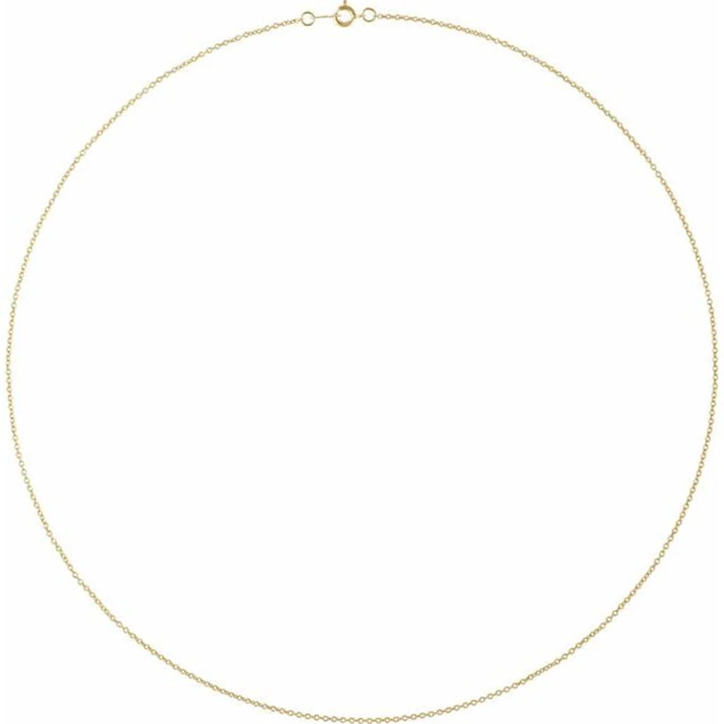 Gold Filled Cable Chain Necklace