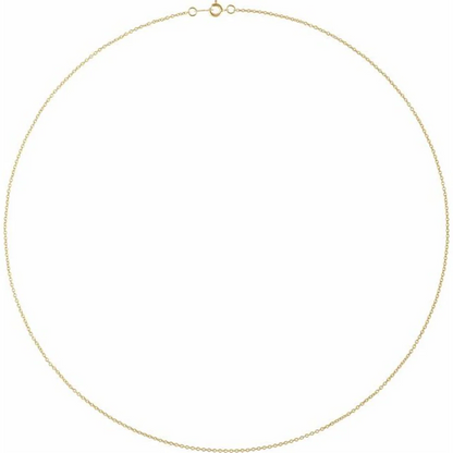 Gold Filled Cable Chain Necklace