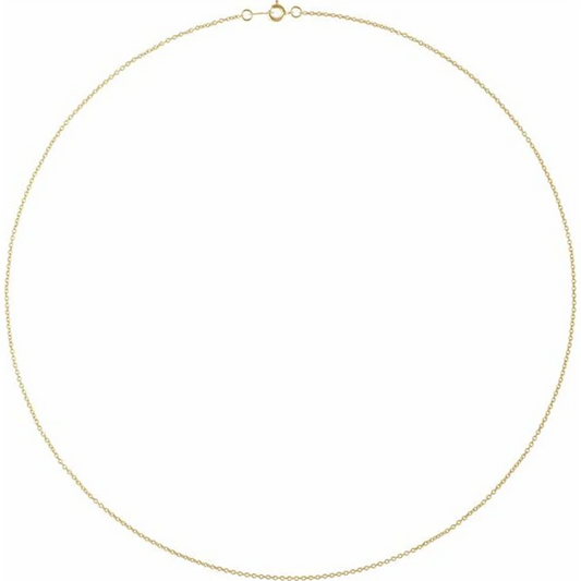 Gold Filled Cable Chain Necklace