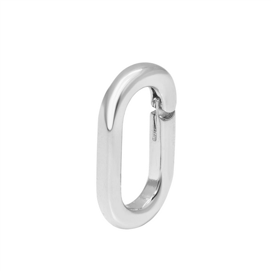 Sterling Silver Push Clasp Charm Enhancer